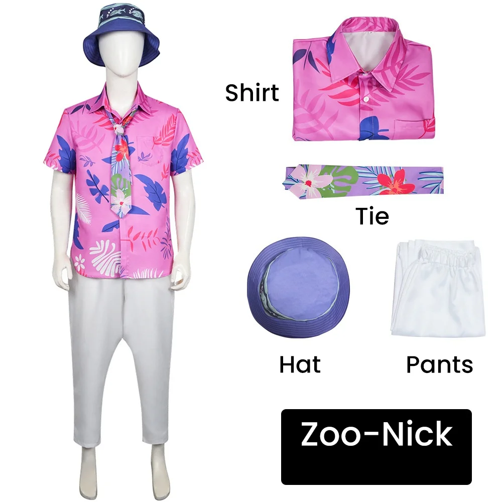 Party Games Kids - Movie Zoo Nick Wilde Cosplay Costume