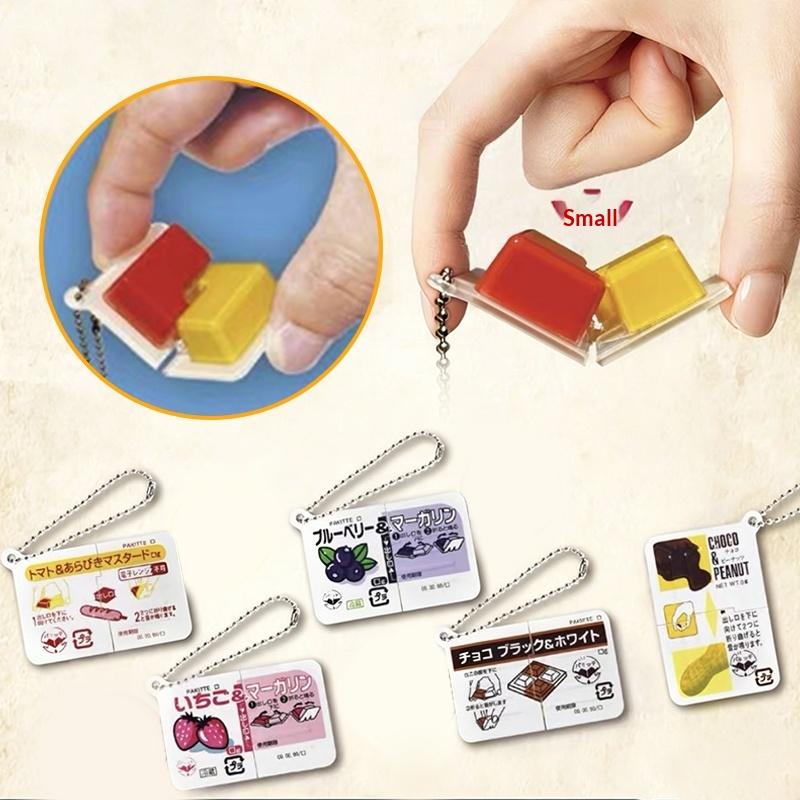 Party Games Crazy - Mini Jam Snap Fidget Toys Food-Themed