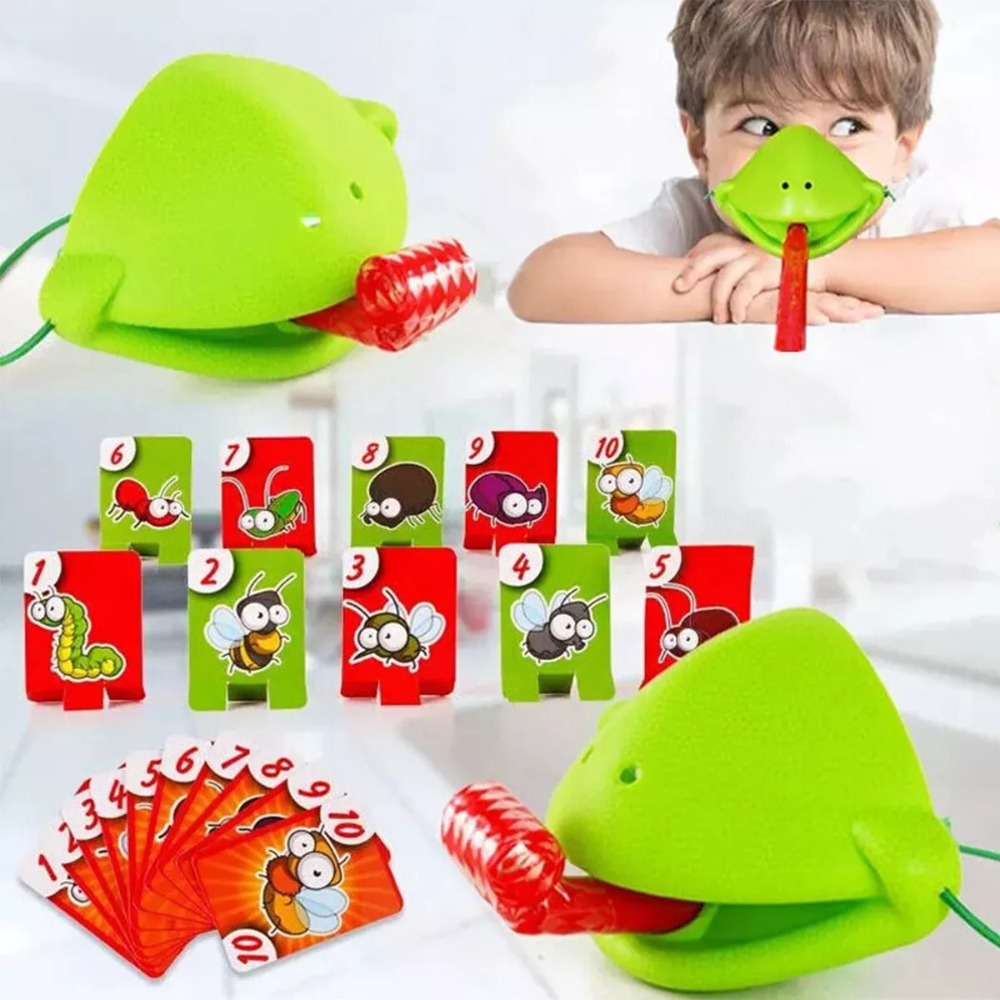 Funny Frog Tongue Game Parent- - огляд і ціна Party Games Multiplayer