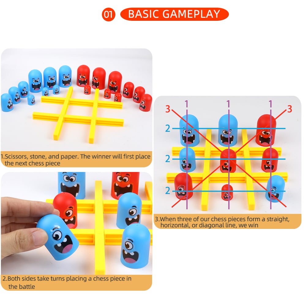 Funny Table Board Games Tic Ta - огляд і ціна Party Games Multiplayer