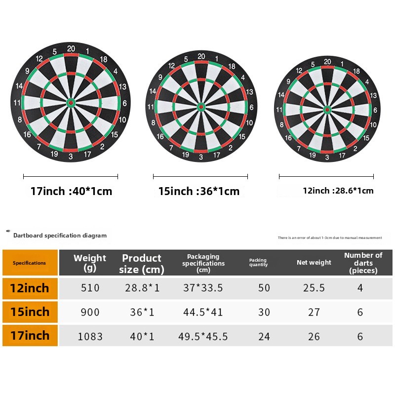 12/15 Inch Dart Board Game Set - огляд і ціна Spike Ball Game
