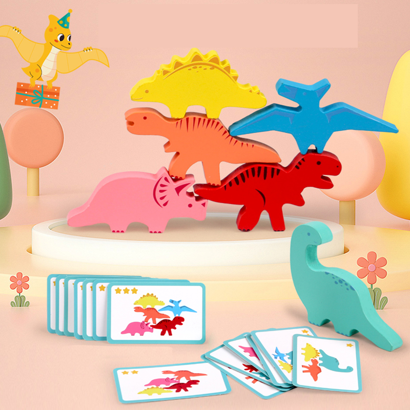 Wooden Balance Blocks Toys For - огляд і ціна Party Games Kids Indoor