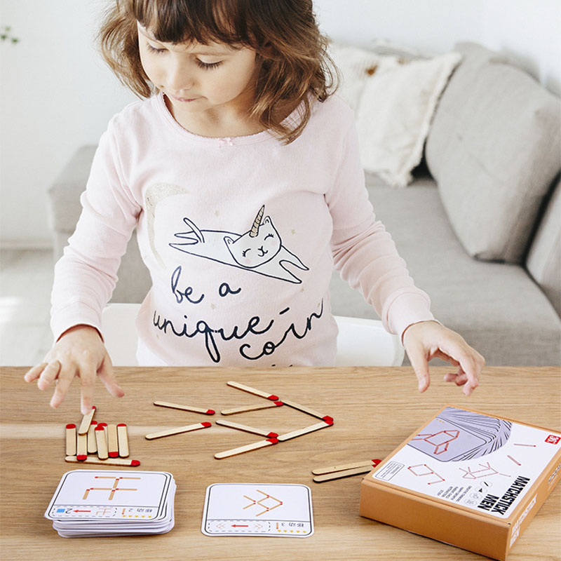 Montessori Matches Puzzles Gam - огляд і ціна Party Games Kids Indoor