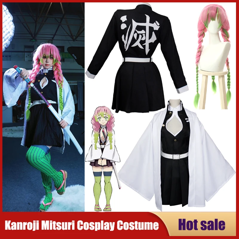 Anime Kanroji Mitsuri Cosplay  - огляд і ціна Party Games Kids