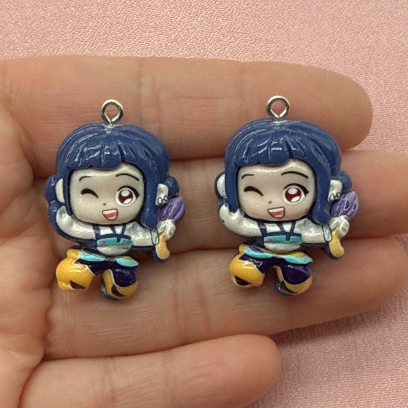 10pcs resin cartoon pendant, D - огляд і ціна Party Games Crazy