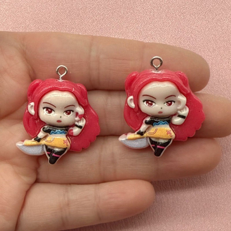 10pcs resin cartoon pendant, D - огляд і ціна Party Games Crazy