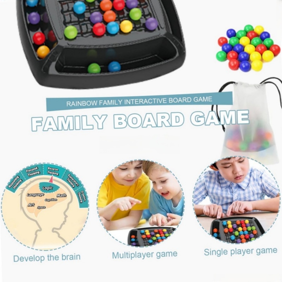 Rainbow Ball Elimination Board - огляд і ціна Party Games Elimination