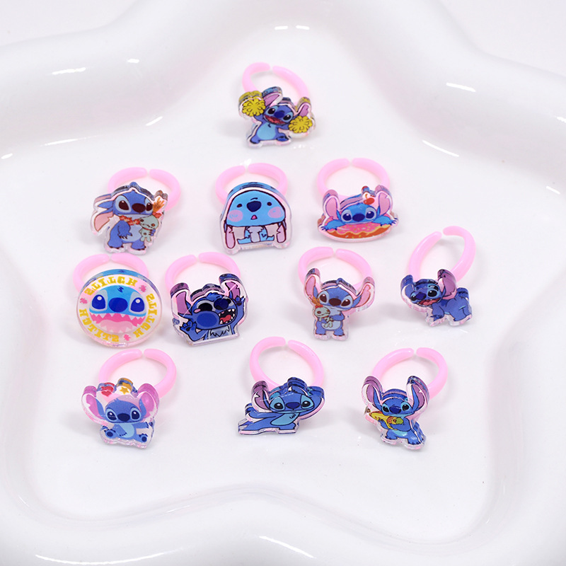 Stitch Acrylic Ring 10/20pcs K - огляд і ціна Party Games Kids