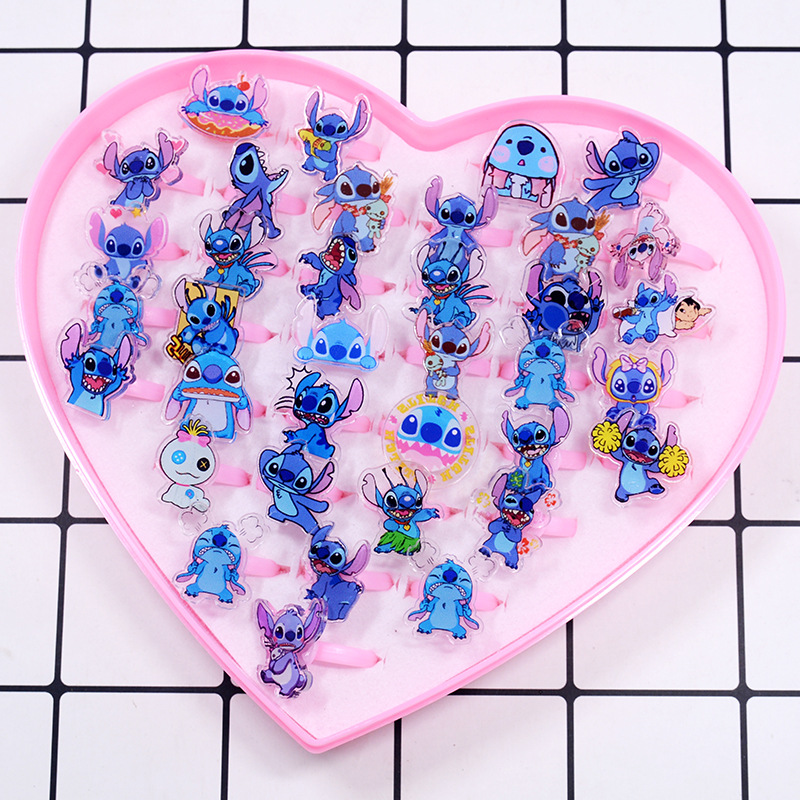 Stitch Acrylic Ring 10/20pcs K - огляд і ціна Party Games Kids