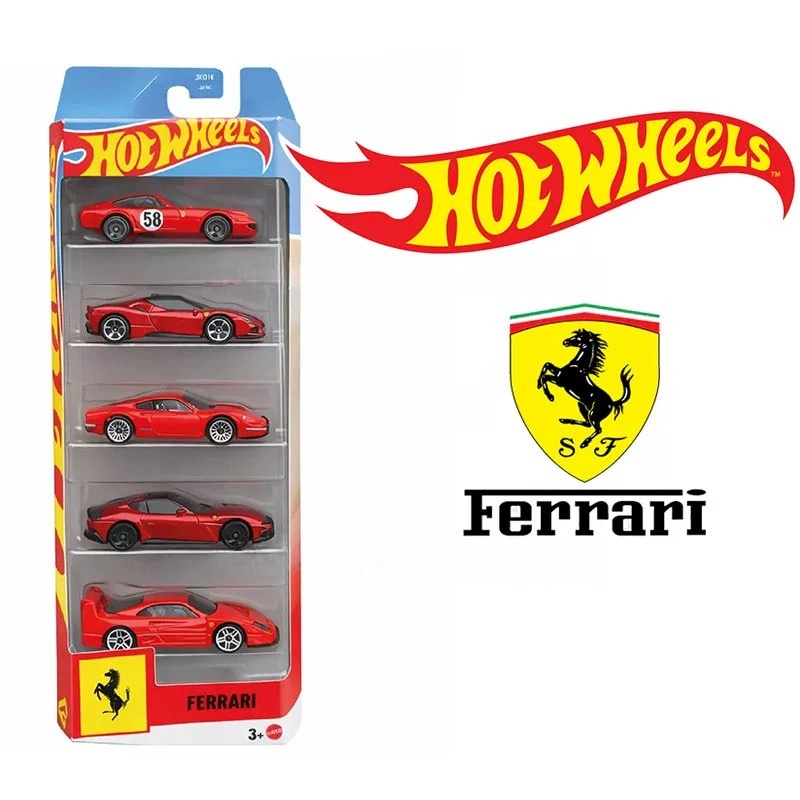 2026 5PCS Hot Wheels Ferrari S - огляд і ціна Hot Wheels Car Track Sets