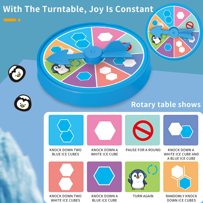 Mini Ice Breaking Penguin frog - огляд і ціна Party Games Jogos