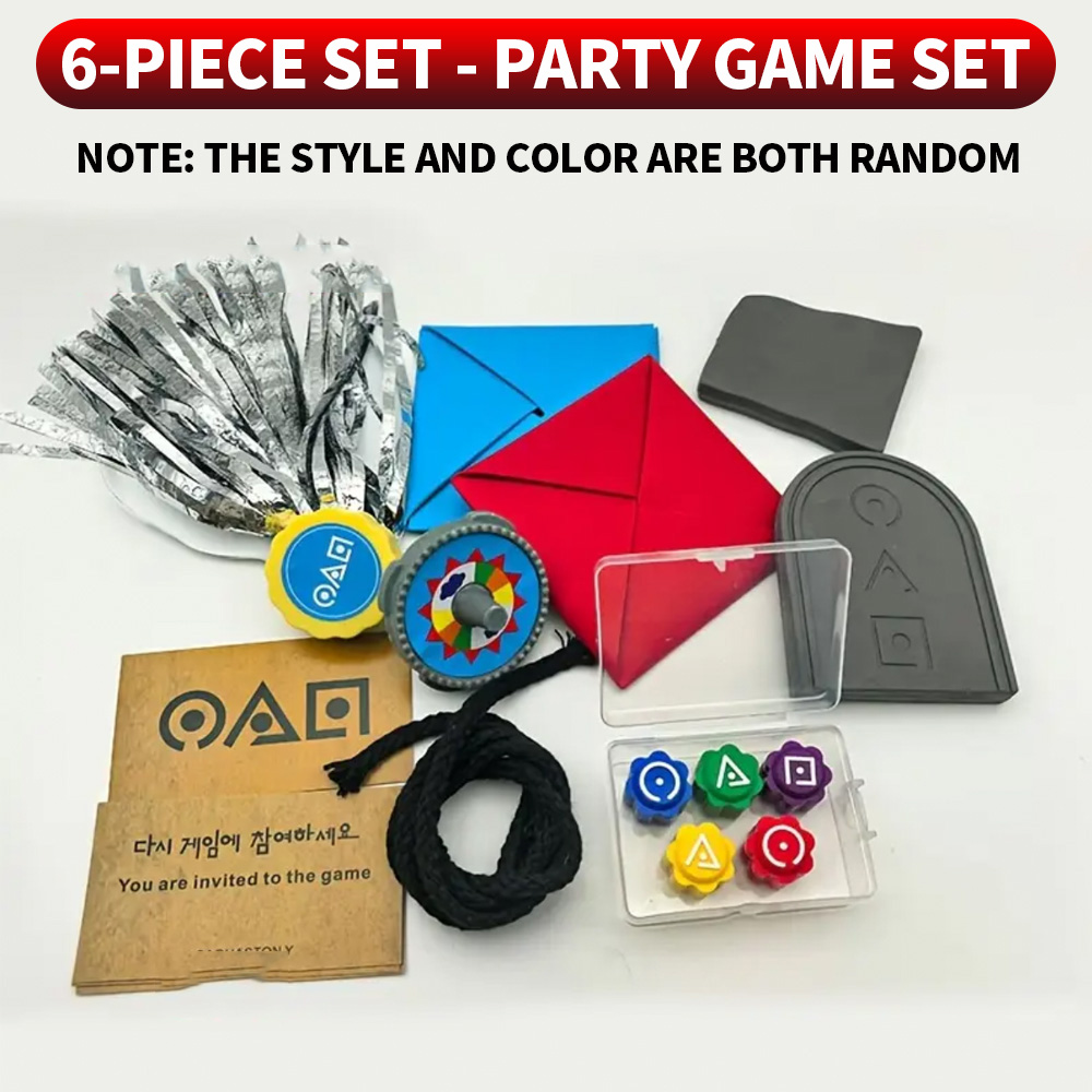 6-piece set - nostalgic tradit - огляд і ціна Party Games Multiplayer