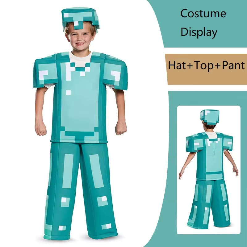 NEW Kids Cosplay Diamond Armor - огляд і ціна Party Games Kids