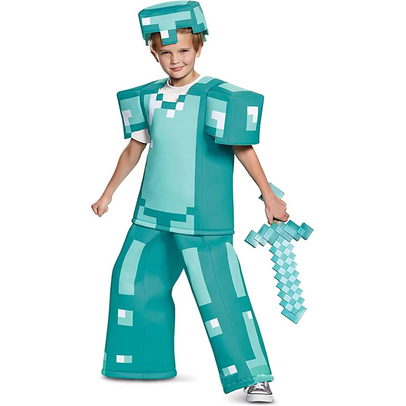 NEW Kids Cosplay Diamond Armor - огляд і ціна Party Games Kids